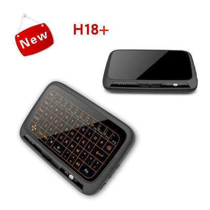 Compact LED Wireless Mini Keyboard with Touchpad