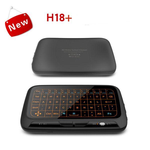 Compact LED Wireless Mini Keyboard with Touchpad