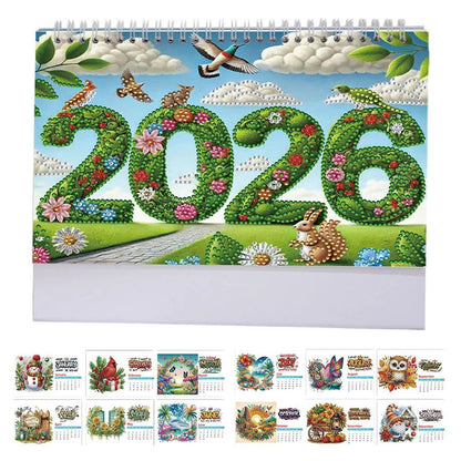 Colorful 2026 Desk Calendar Kit - Befez