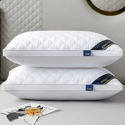Comfortable Set of 2 Contour Pillows for Restful Sleep - Befez