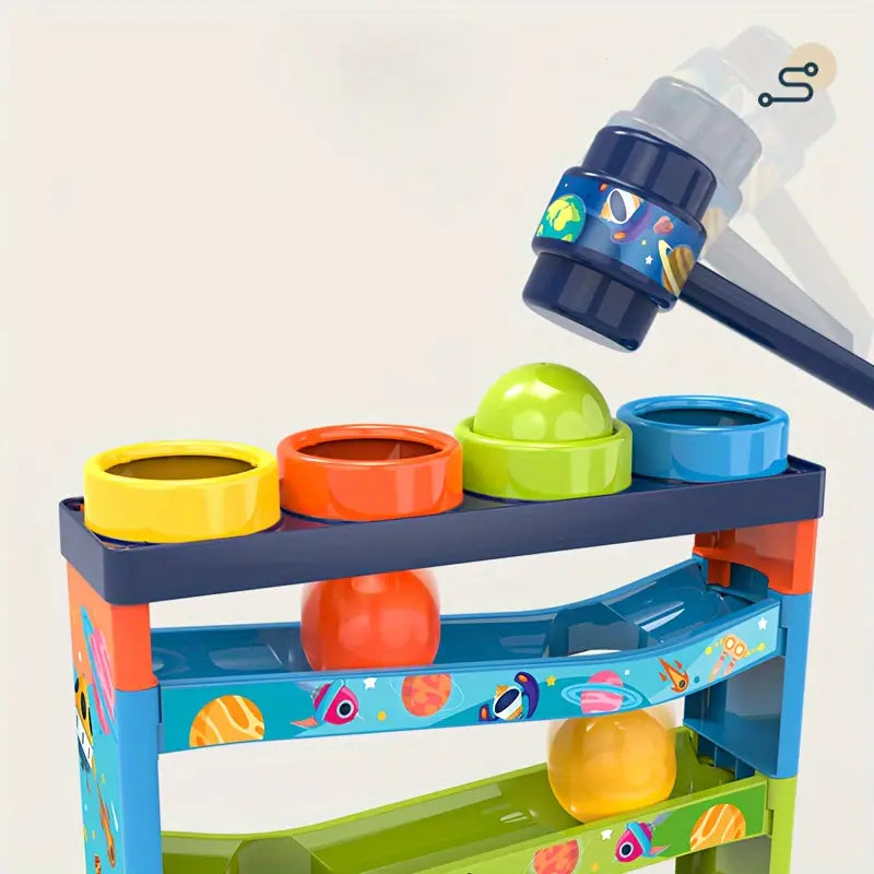 Flexible Ball Ramp Playset for Kids – Befez