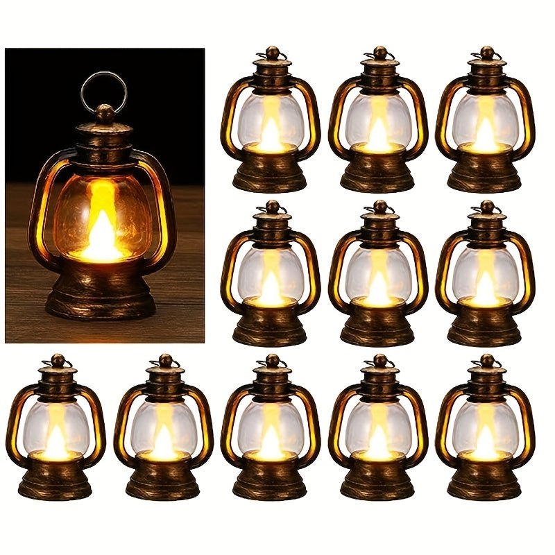 Vintage Mini LED Lanterns – Warm Party Lights