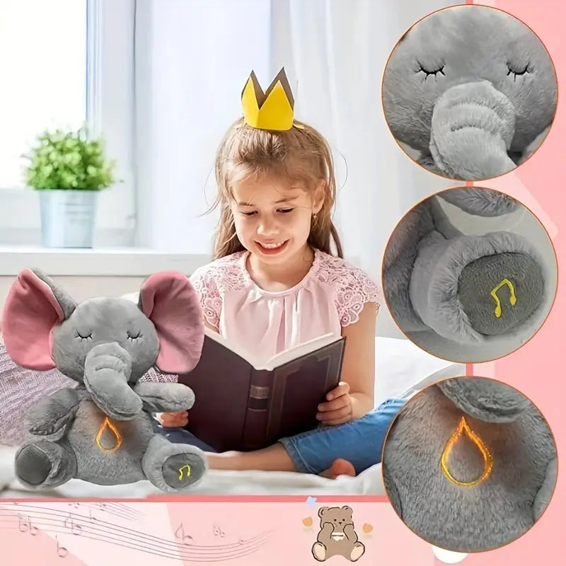 Soft Plush Elephant Pillow Buddy