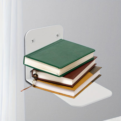 Simple Metal Bookshelf Decor