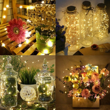 Outdoor Solar Powered Fairy String Lights Waterproof LED