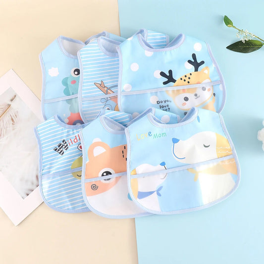Soft Washable Baby Drool Bibs Set of 5 - Befez