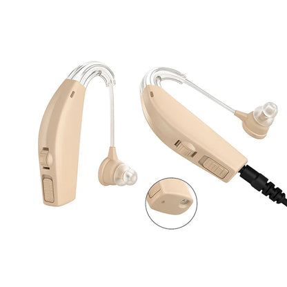 Clear Sound Amplifier for Seniors with Rechargeable Battery