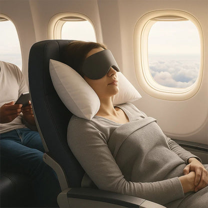 Thermal Reversible Blackout Mask for Sleep