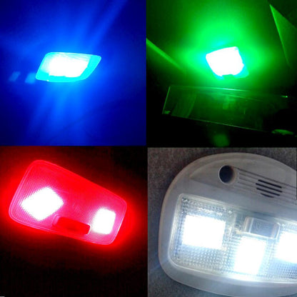Colorful Car Interior LED Dome Light Bulb Kit