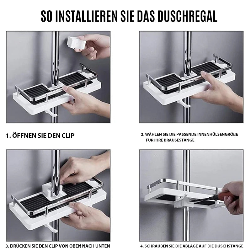 Bathroom Shower Caddy Storage Rack