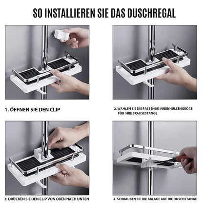 Bathroom Shower Caddy Storage Rack