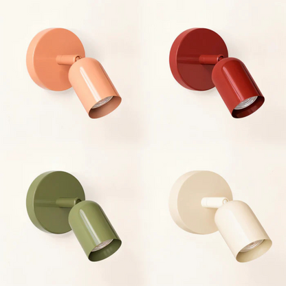 Simple White Macaron LED Wall Light