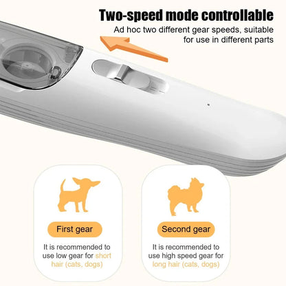 Quiet Pet Grooming Fur Trimmer Kit