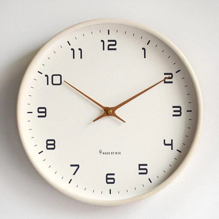 Rustic Wood Wall Clock for Home Decor