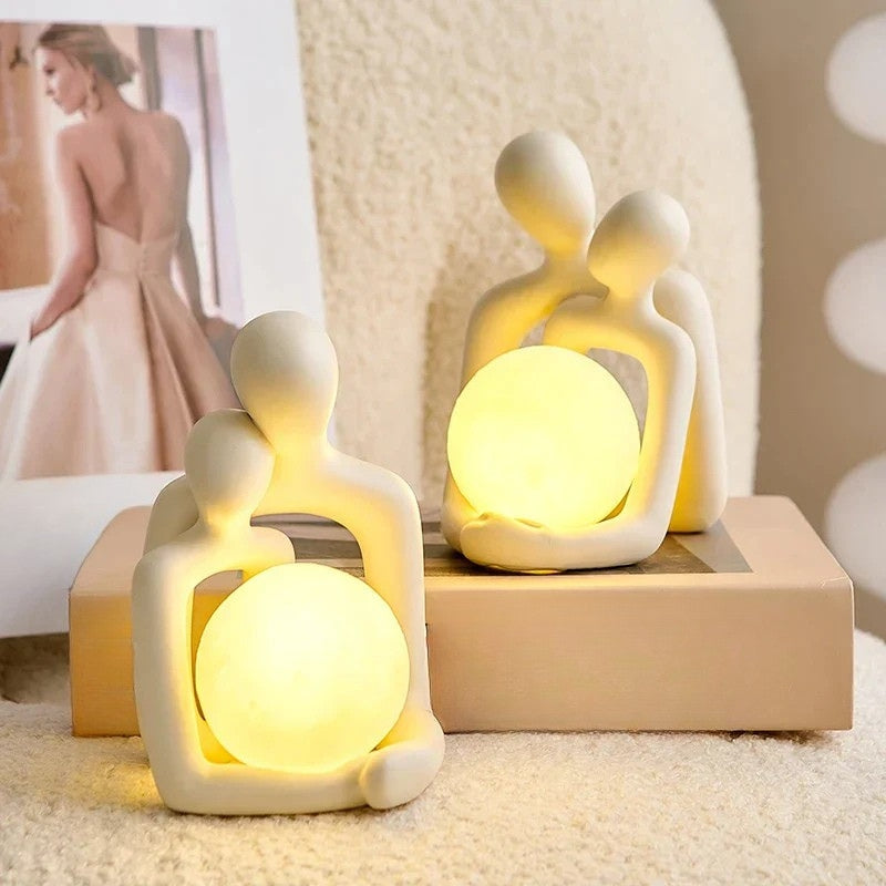 Relaxing Ceramic Night Light - Soft Glow