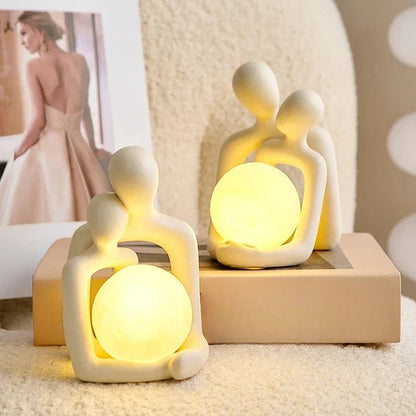 Relaxing Ceramic Night Light - Soft Glow