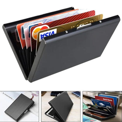 Slim Wallet Case with RFID Blocking Protection