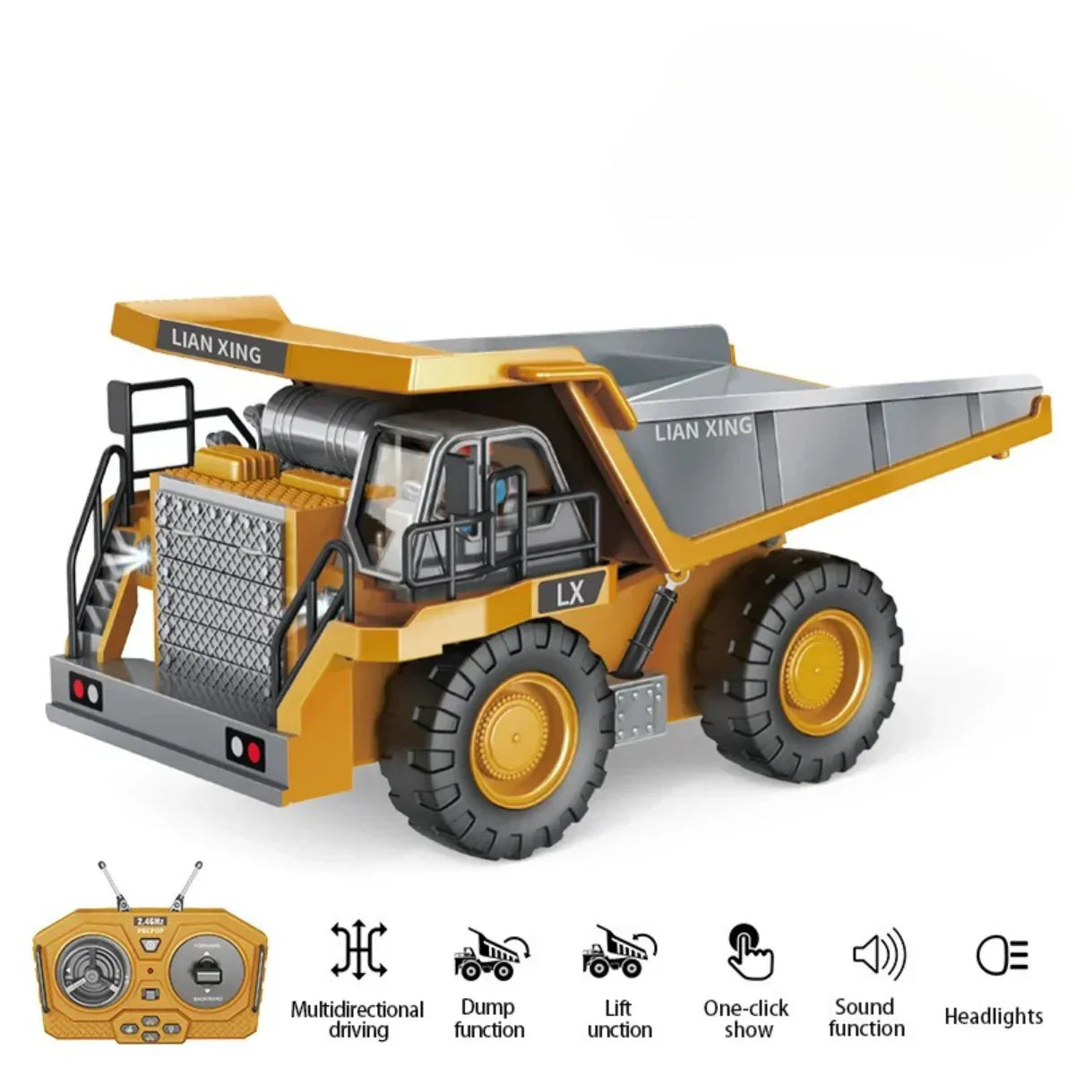 Fun Remote Control Dump Truck Toy
