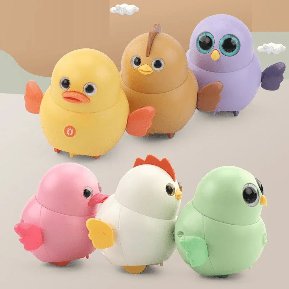 Colorful Animal Rocking Toy for Kids