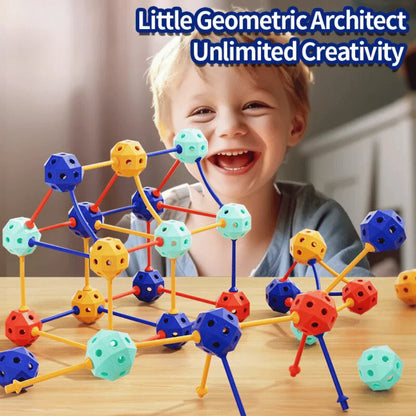 Colorful 3D Building Beads Set