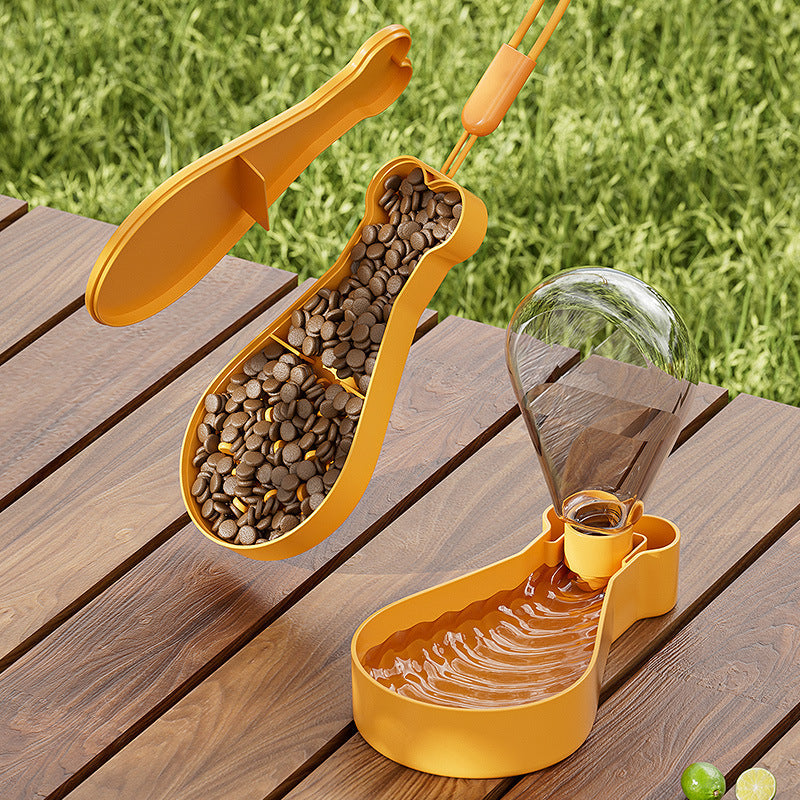 Portable 2-in-1 Baby Feeding Set - Fun Chicken Design