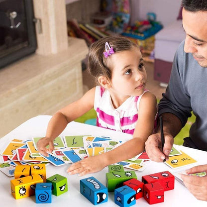 Colorful Interlocking Brick Toys