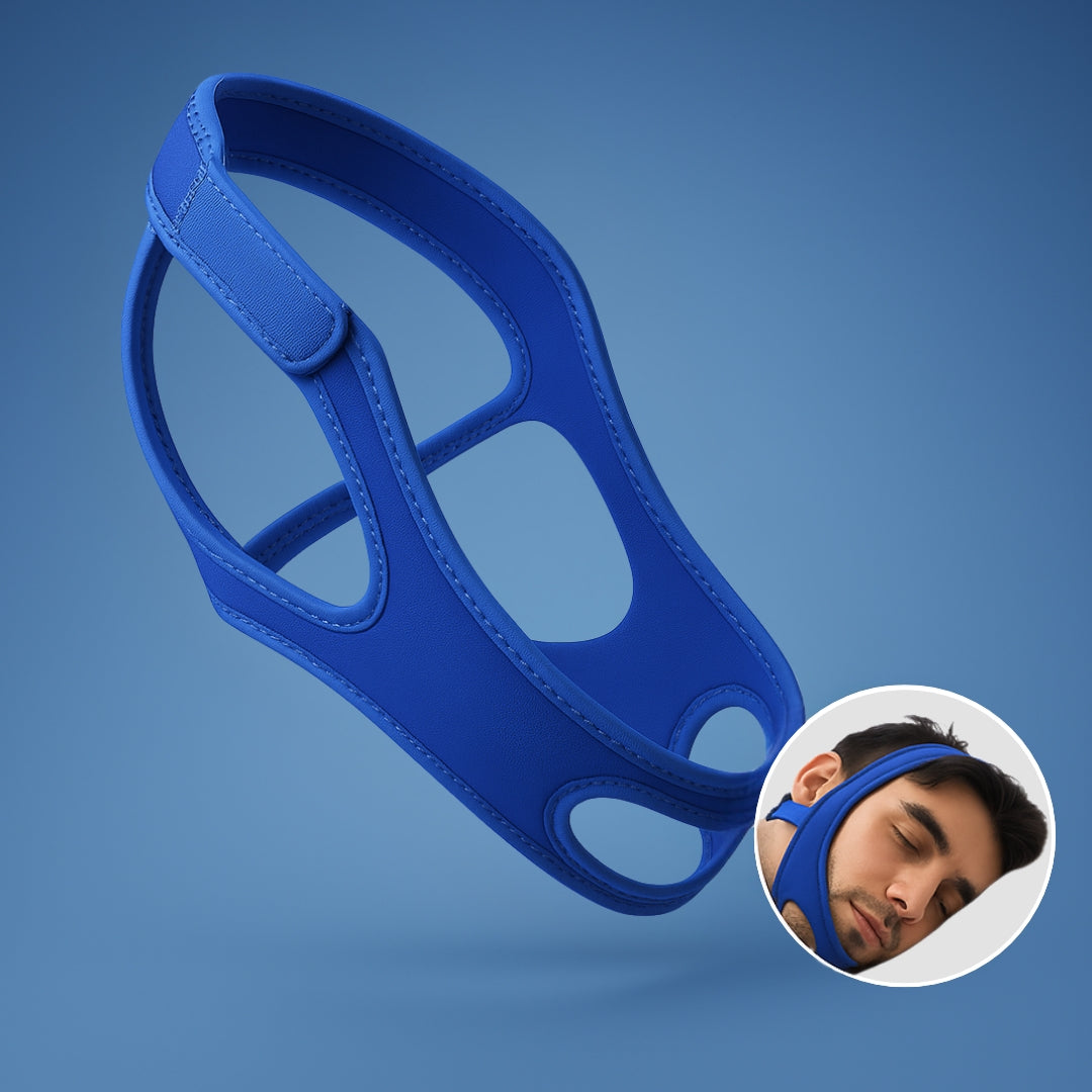 Comfortable Sleep Chin Strap for Adults - Anti Snore Aid