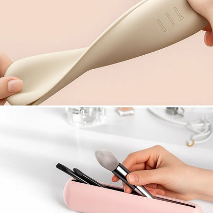Waterproof Silicone Brush Storage Case