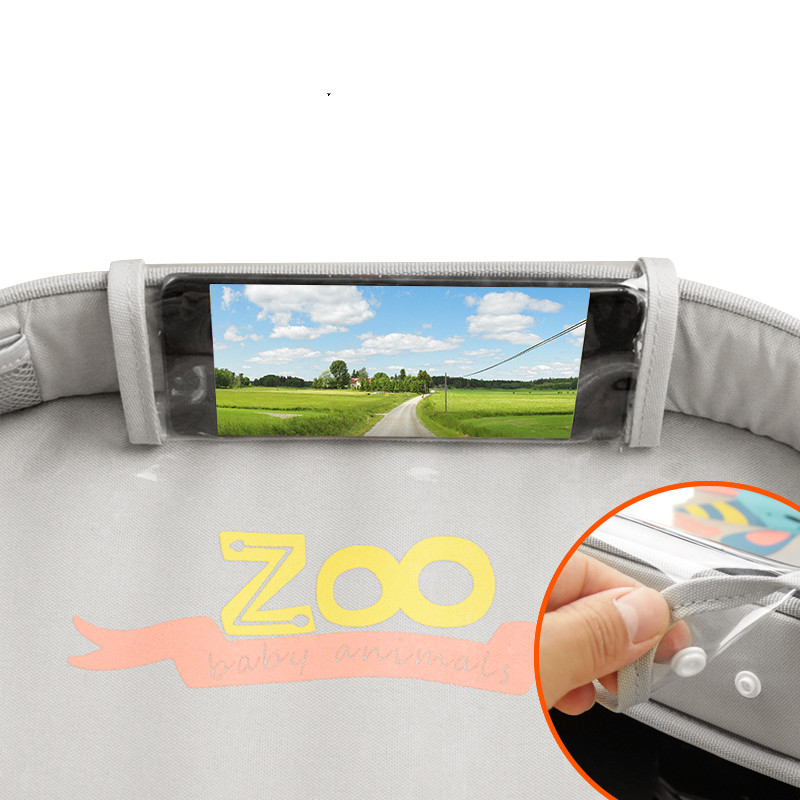 Befez | Baby Car Table Tray - Convenient Storage and Phone Mount