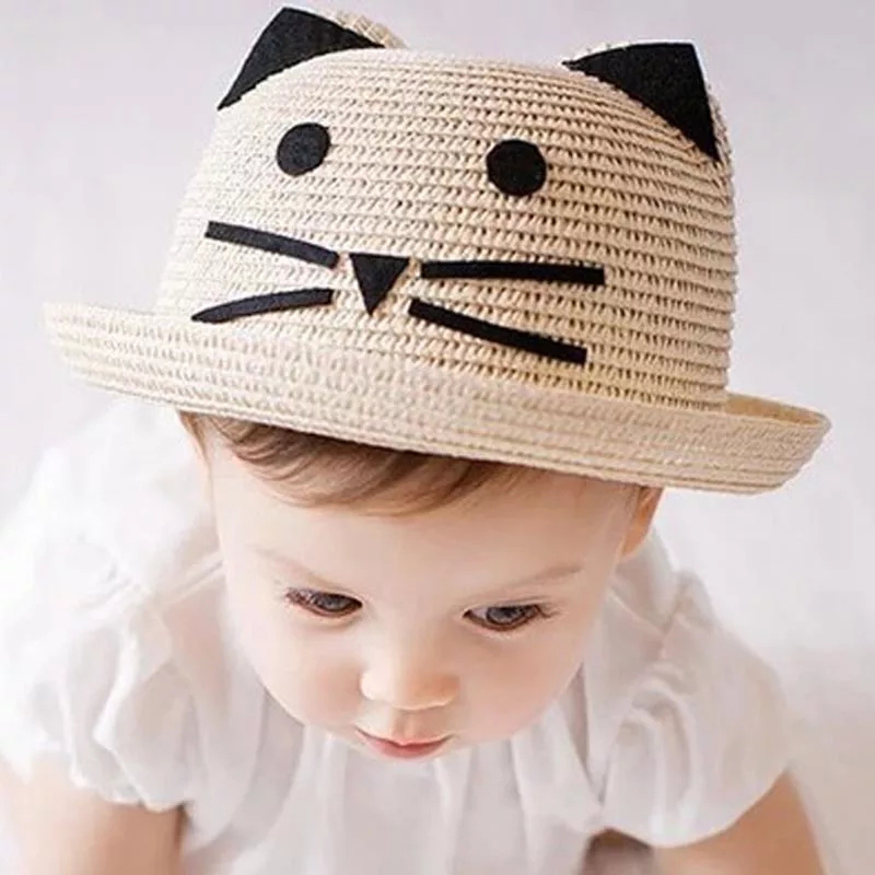 Cute Cat Ear Baby Sun Hat