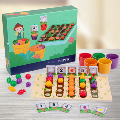 Educational Farm Toy with Colors and Number Learning