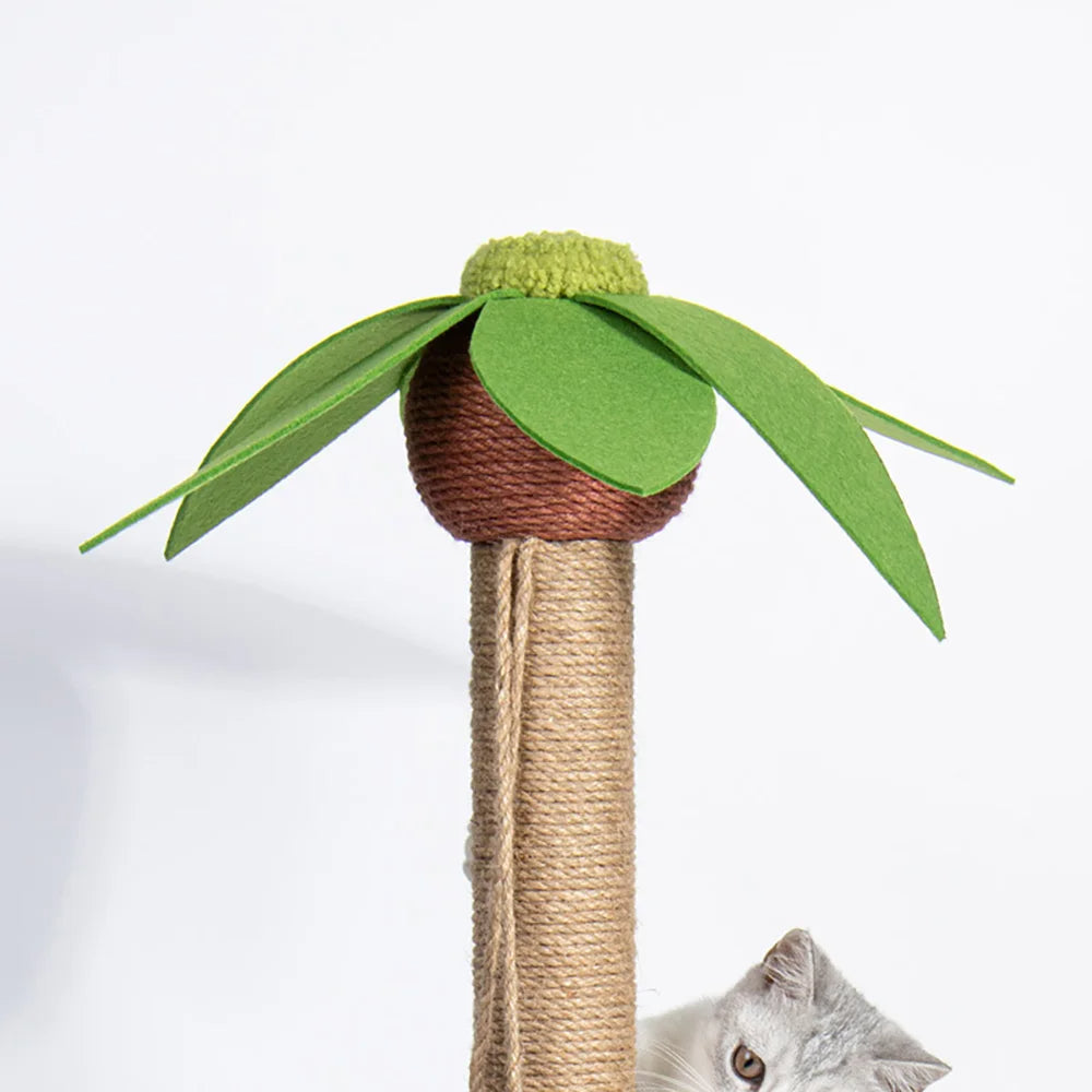 Natural Fiber Cat Tree Scratcher Post
