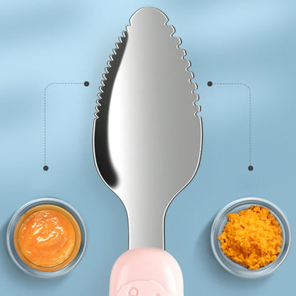 Soft Baby Silicone Spoon Set
