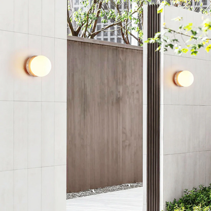 Durable Outdoor Stone Wall Light