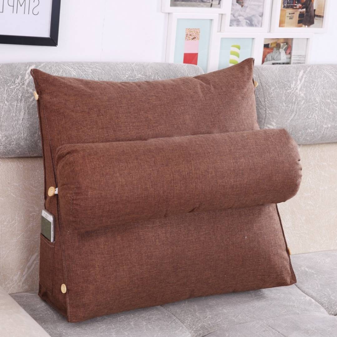 Soft Supportive Reading Pillow for Back Comfort