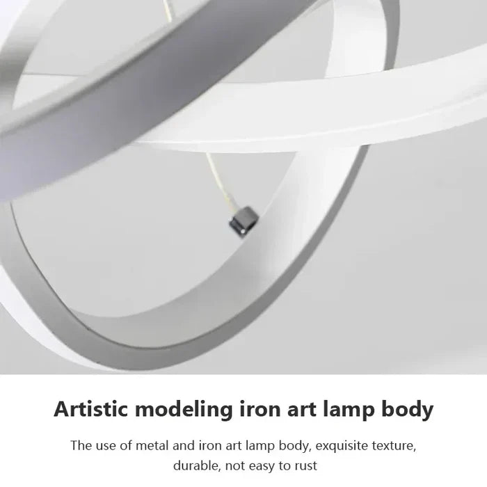 Stylish LED Ceiling Light - WaveGlow