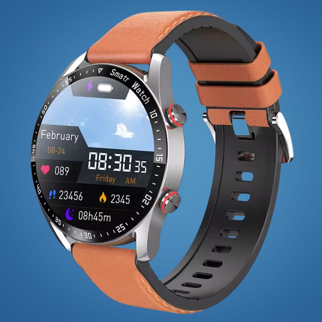 Accurate Fitness Tracker Smartwatch with GPS and Heart Rate