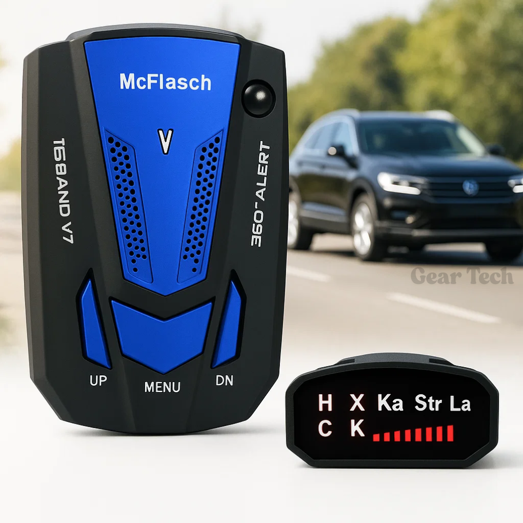 Advanced UK Radar Detector with Long Range Alert System