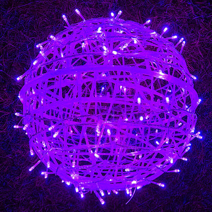 Colorful Outdoor Solar Hanging Globe Lantern Light