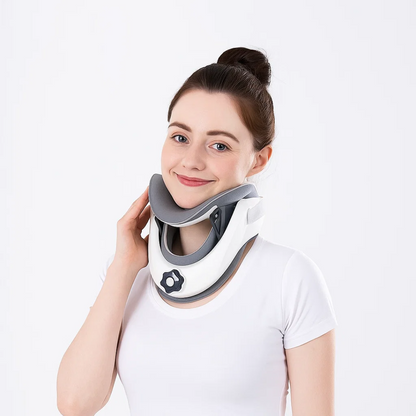 Comfortable Inflatable Neck Support Pillow for Home Office