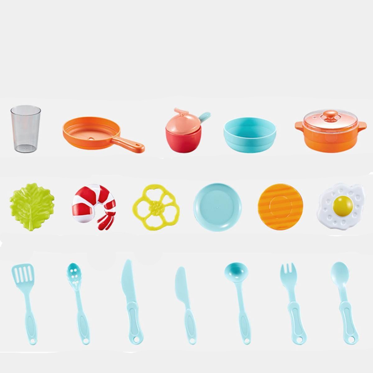 Befez | Kids Mini Play Kitchen | Complete Cooking Toy Set