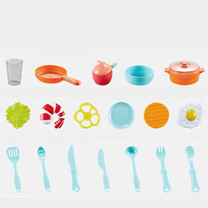 Befez | Kids Mini Play Kitchen | Complete Cooking Toy Set