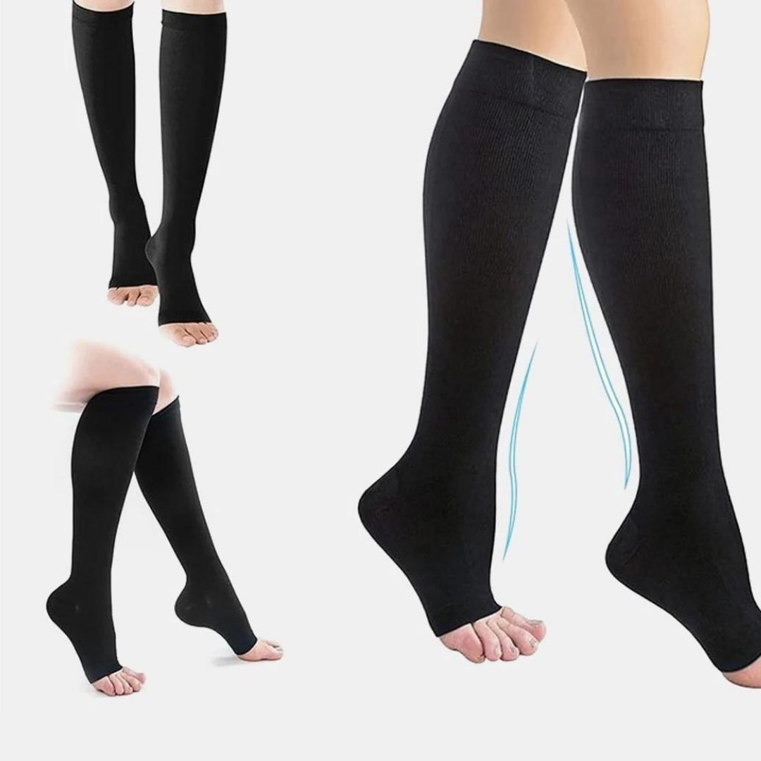 Supportive Medical Compression Socks for Pain Relief