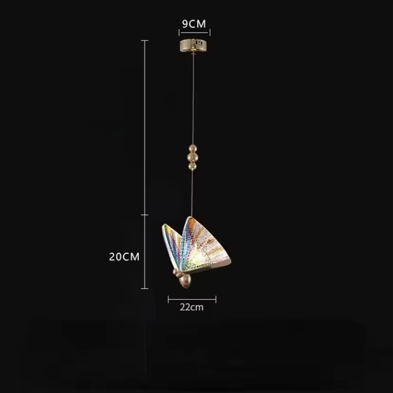 Stylish LED Pendant Light with Beautiful Floral Pattern