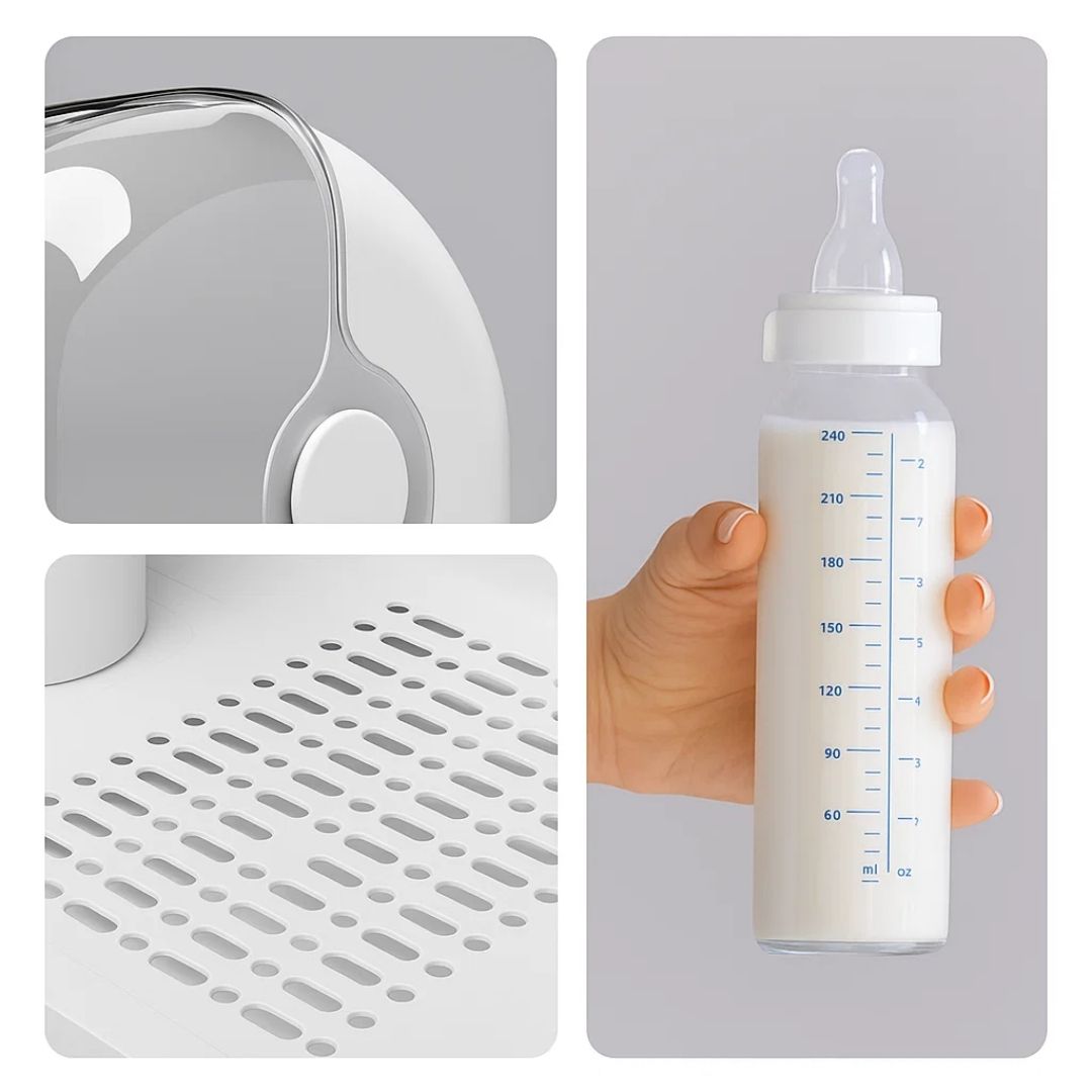 Large Bottle Storage Container with Tight Fitting Lid