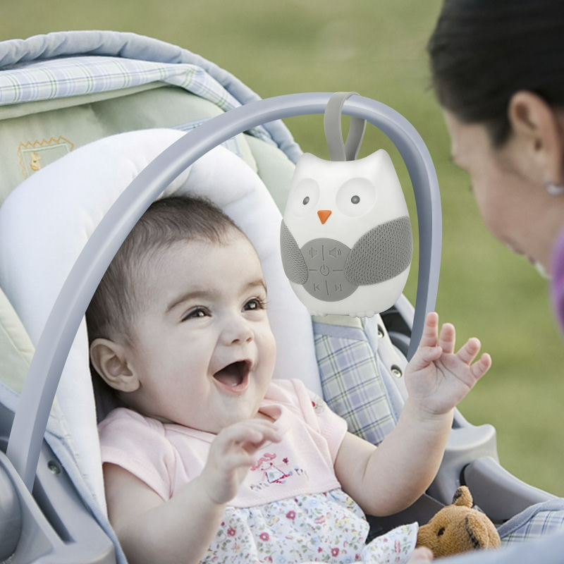 Soothing White Noise Owl for Baby Sleep