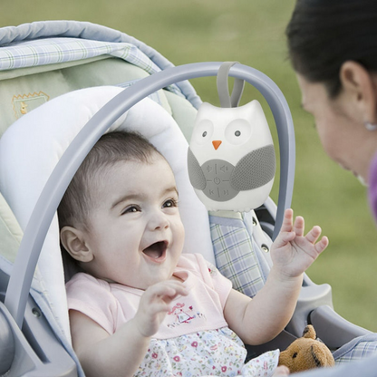 Soothing White Noise Owl for Baby Sleep