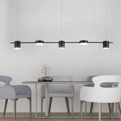 Sleek Metal Hanging Light - AuraDrum
