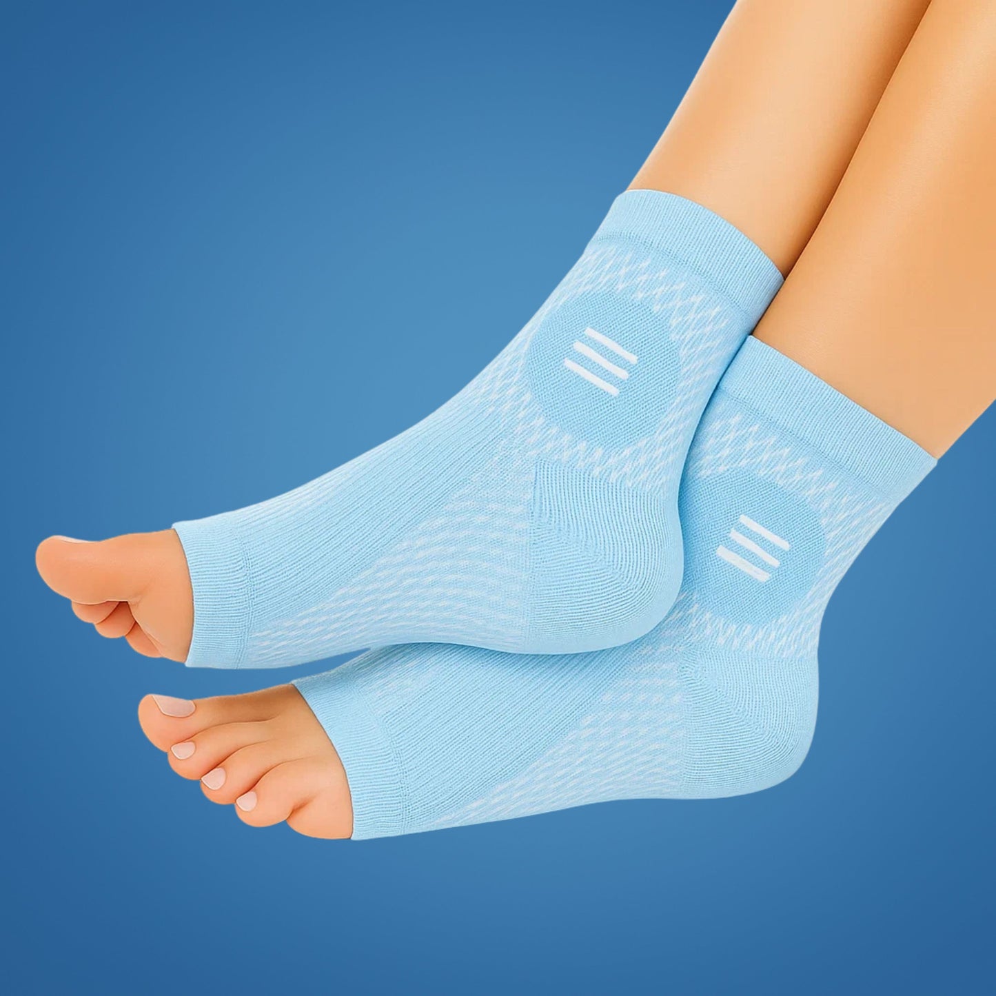 Comfortable Medical Compression Socks for Swollen Feet Relief
