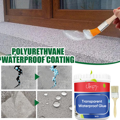 Clear Strong Waterproof Adhesive